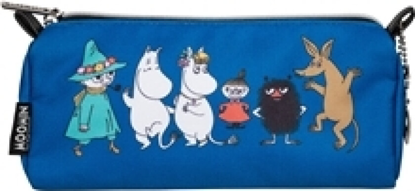 Mummitrollet Ruttu Pennal Venner Blå