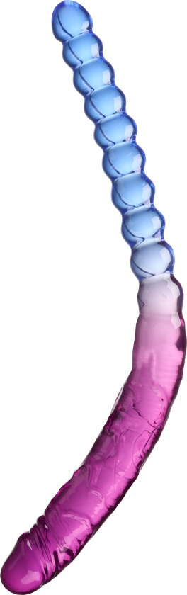 Shades Jelly Dobbeldildo - Blå