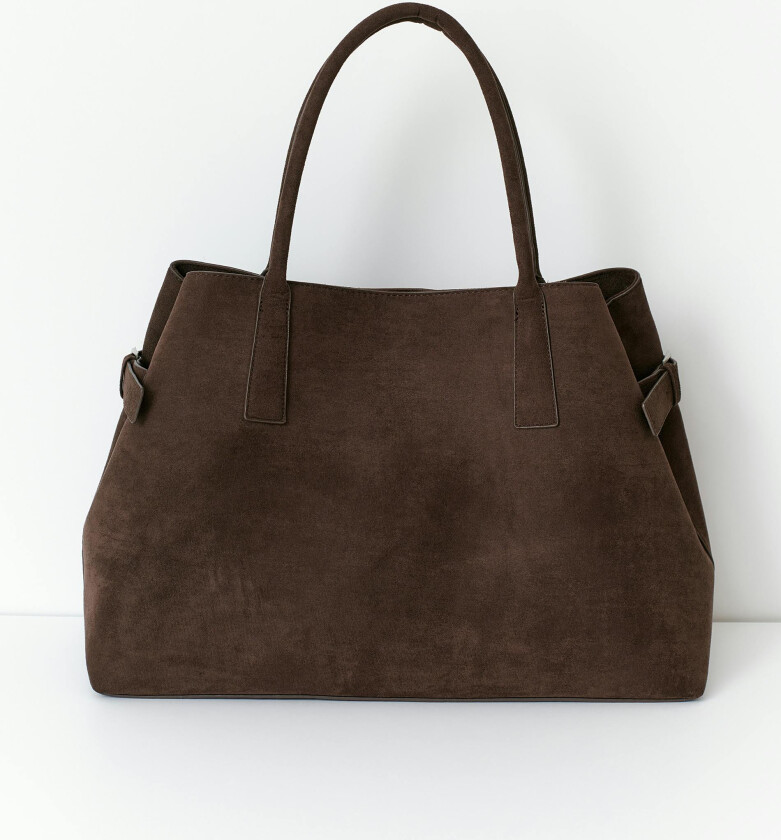 - Large tote bag - Skuldervesker - Brun - ONESIZE - Dame