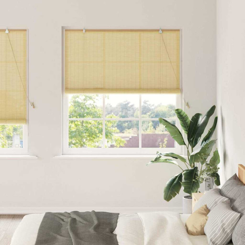 Vindu Persienner & Gardiner Naturlig 140 x 220 cm Bambus