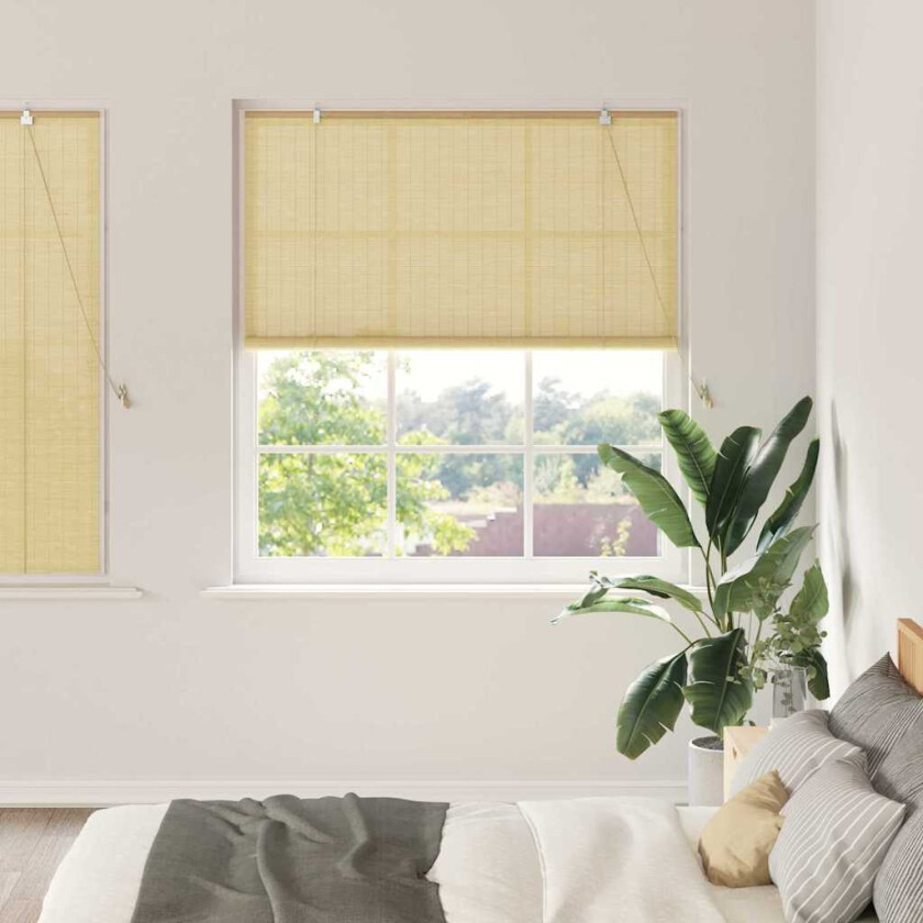 Vindu Persienner & Gardiner Naturlig 150 x 160 cm Bambus