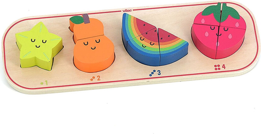 Puzzle 10 pcs - Four Fruits (7424)