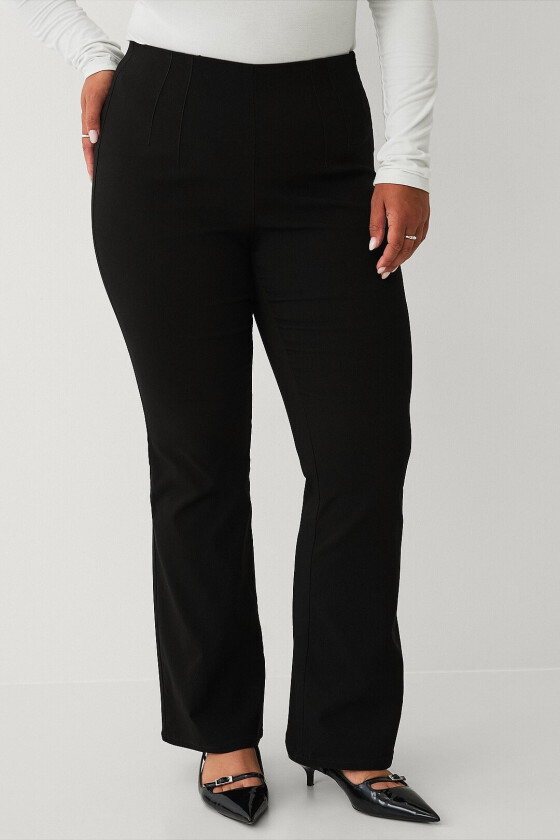 Bootcut-bukser - Svart