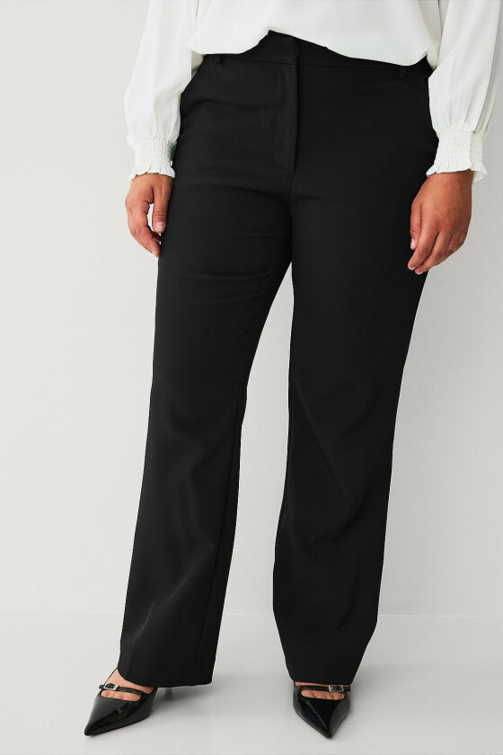 Bootcut-bukser - Svart