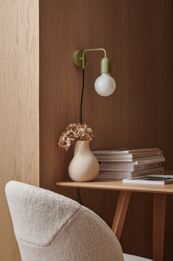 Vegglampe John - Grønn