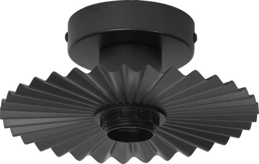 LEDVANCE DECOR plissert taklampe 1XE27 grå