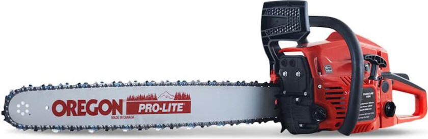 Motorsag Metalcraft 62 cc Med kjede og blad fra Oregon