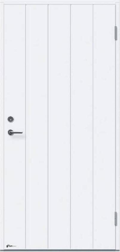 Ytterdør Tundøren Tun 708 Hvit uten Sylinder