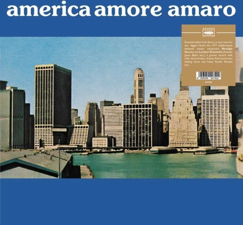 Remigio Du Cros, Luciano Simoncini America Amore Amaro LP/Vinyl