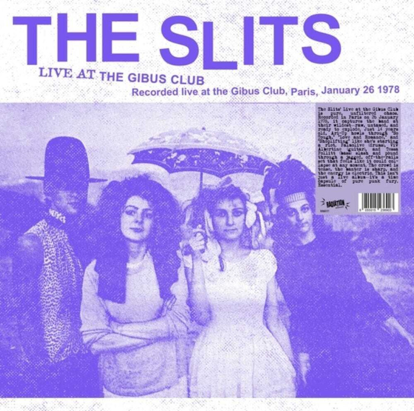 The Slits Live At The Gibus Club LP/Vinyl