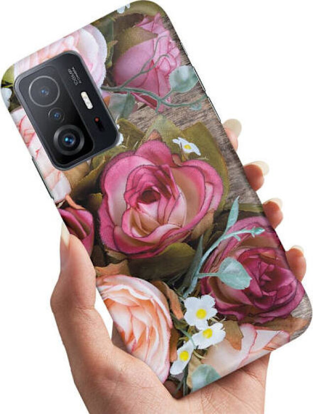 Xiaomi 11T/11T Pro 5G - Deksel/Mobildeksel Blomster