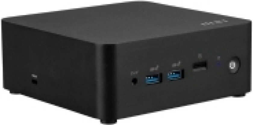 CUBI NUC AI 1UMG-018BEU PC/workstation barebone Mini PC Black 155H Intel SoC