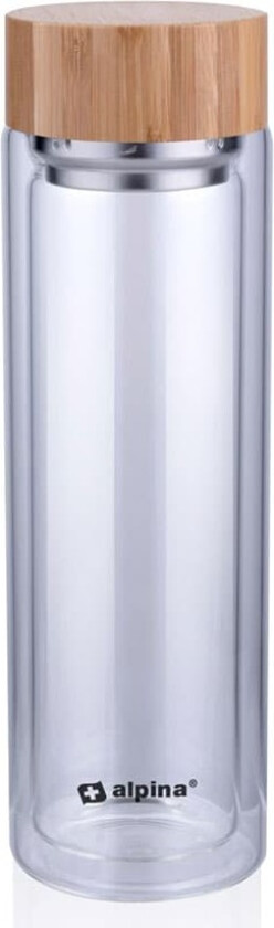 Alpina - Termisk glassflaske (dobbelvegg) 450 ml