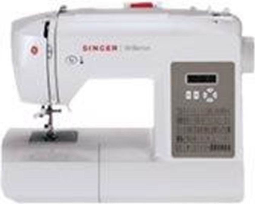 Brilliance 6160 - Symaskin - 60 sting - 4 enkeltskrittsknappehull - LCD display