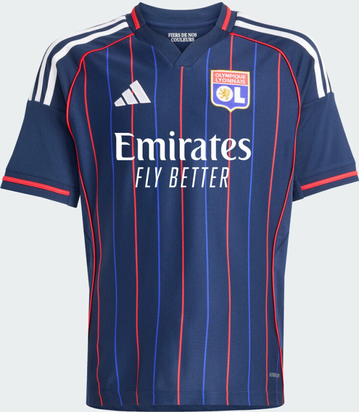 Lyon Bortedrakt 2025/26 Barn - adidas, størrelse 128 cm