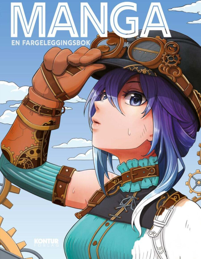 Manga - en fargeleggingsbok av Low Zi Rong, Shirley Tan, Jolene Yeo