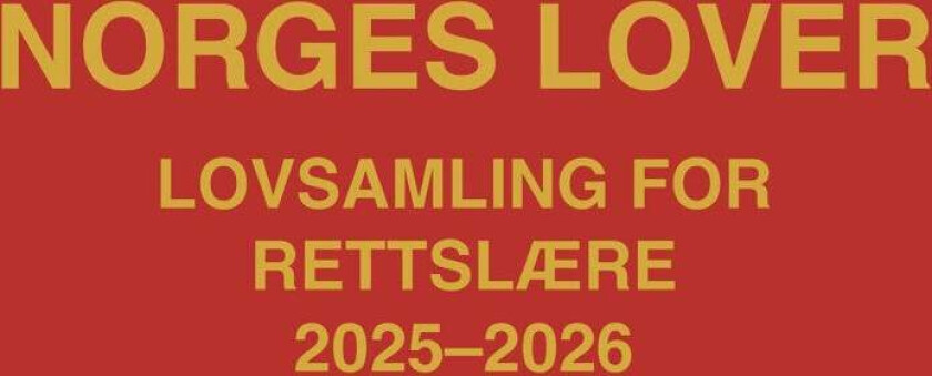 Norges lover