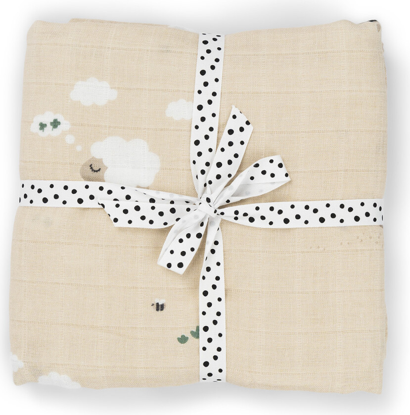 Bilde av Swaddle Tiny Farm Sand Sand One Size Beige One Size Unisex