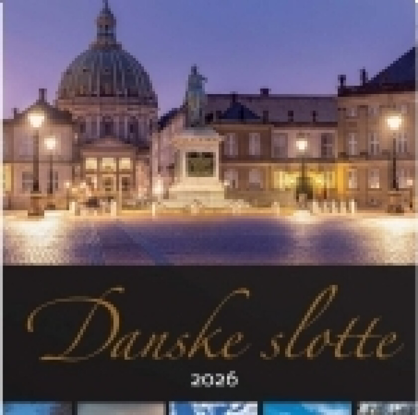 Vægkalender Danske slotte 2026