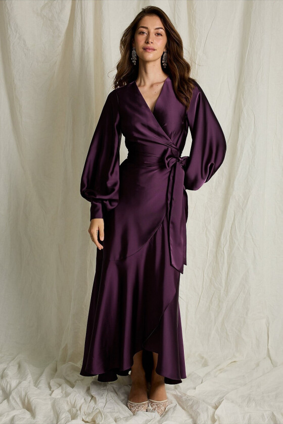 Maxikjole Juniper - Lilla