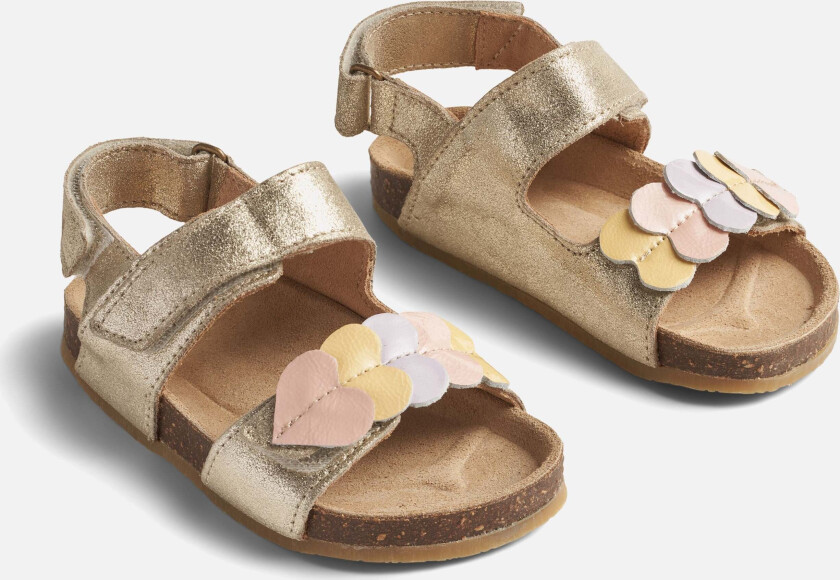 Clara Sandaler, Grey, 28 - Sandaler & Slippers - Skinn,Semsket skinn