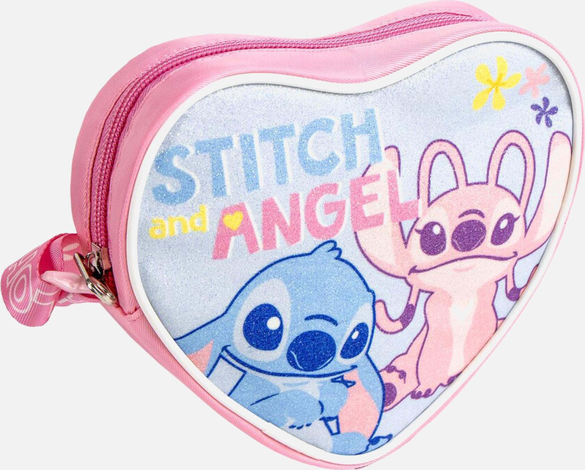 Disney Lilo & Stitch Skulderveske, Stitch & Angel - Skuldervesker - Polyester