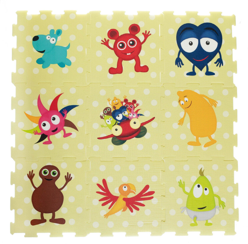 Puslespillmatte 9 Deler - Tekstiler