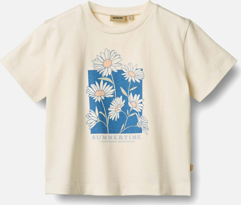 Mirsa T-skjorte, Ivory, 104 - T skjorter & Topper - Bomull