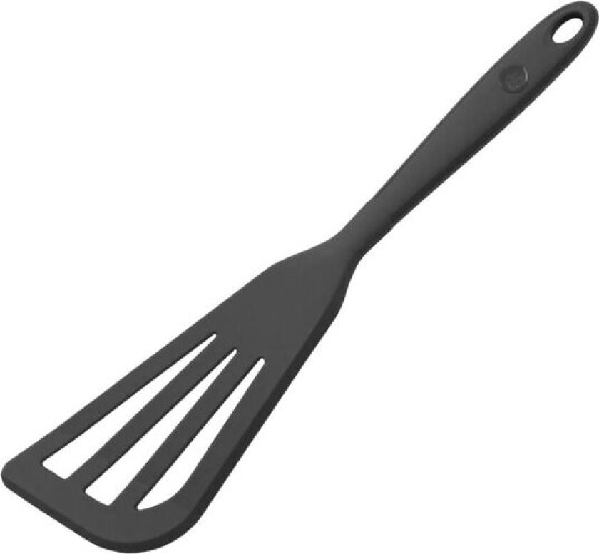 Buet stekespade m/ hull antrasittgrå 32,5 cm