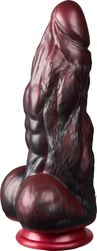 King Kong Silikon Dildo - Rød