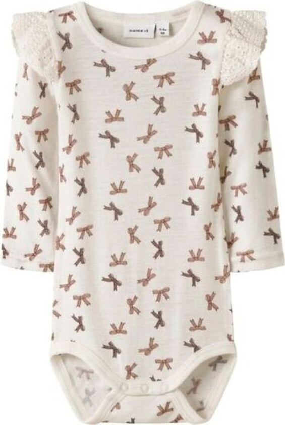 Name It - Body Ull Wang Bows Snow White