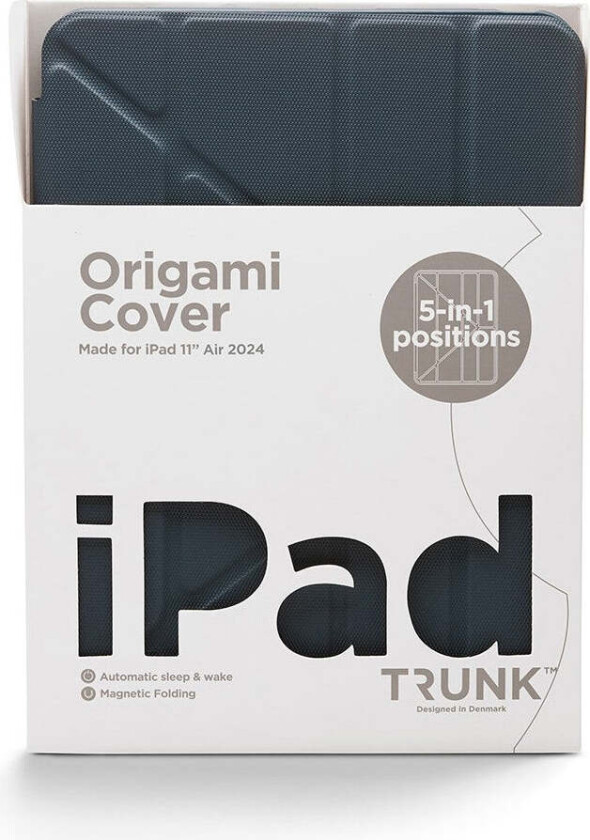 iPad Air 11" (2025 / 2024) Origami Flip Deksel - Midnight Blue