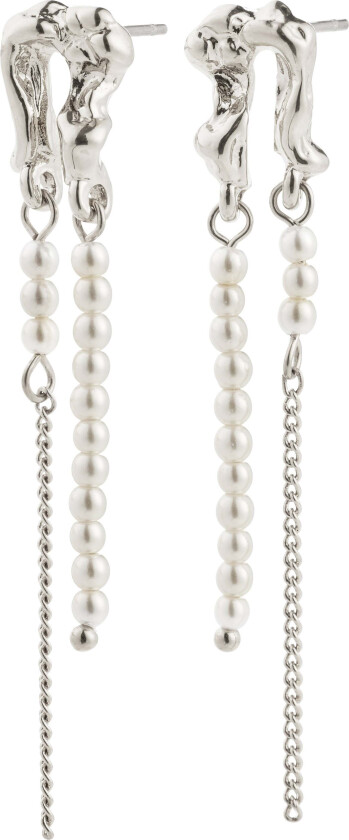 VINCENT øredobber sølvbelagt