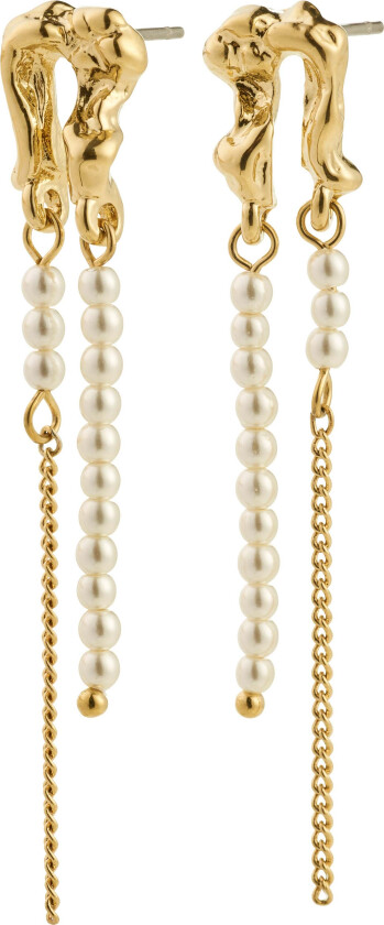 VINCENT øredobber gullbelagt