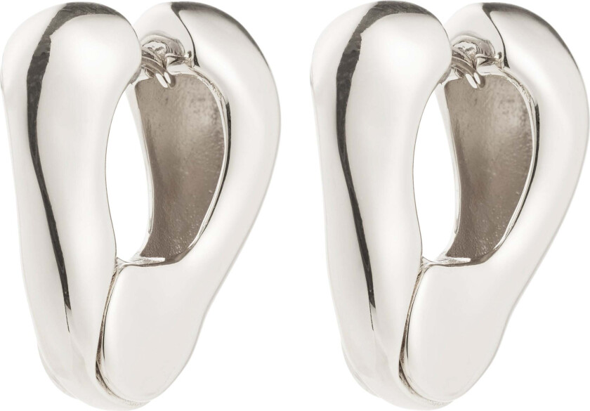 FREE øreringer sølvbelagt