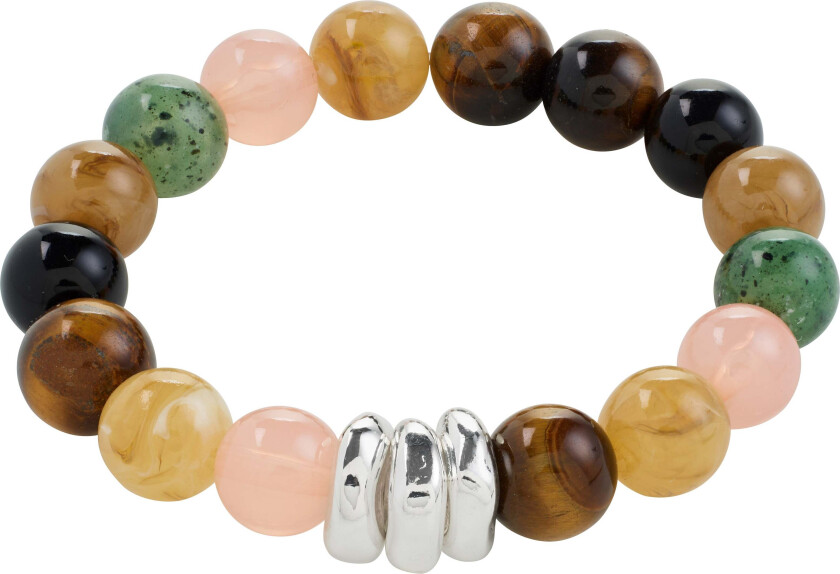 UNFOLD armbånd flerfarget/sølvbelagt