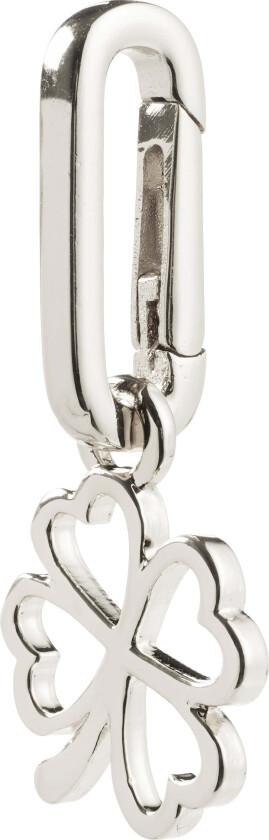 CHARM kløveranheng, sølvbelagt