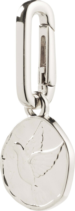 CHARM fredsdue anheng, sølvbelagt