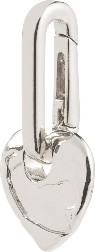 CHARM hjerteanheng, sølvbelagt
