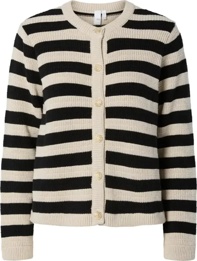 Y.a.s, Dame, Strikkevarer, Beige, L