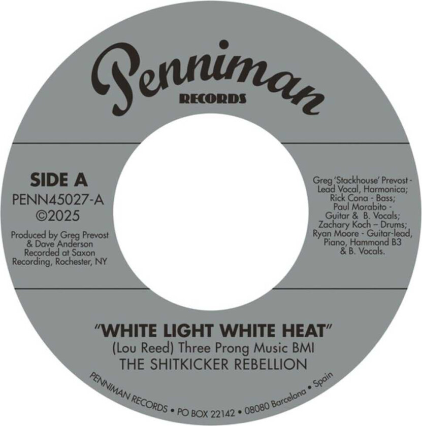 Shitkicker Rebellion White Light White Heat / 99th Floor LP/Vinyl