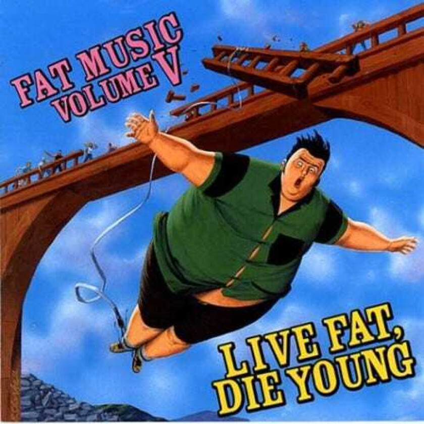 Diverse Artister Fat Music 5: Live Fat Die Young LP/Vinyl