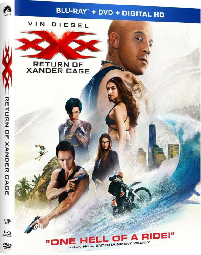 Xxx: Return Of Xander Cage Bluray