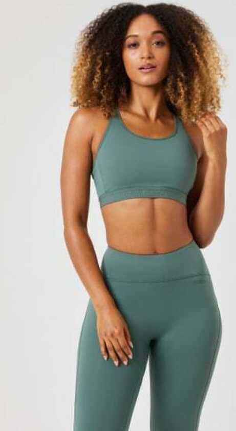 Borg Low Support Sports Bra Balsam Green S