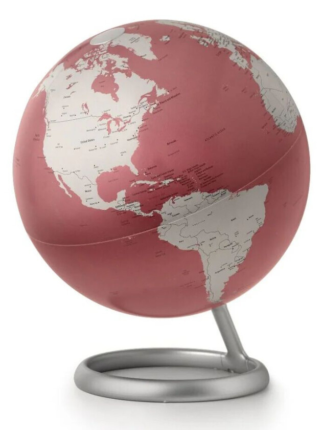 Globus 30cm Evolve Cardinal Red Eng LED-lys