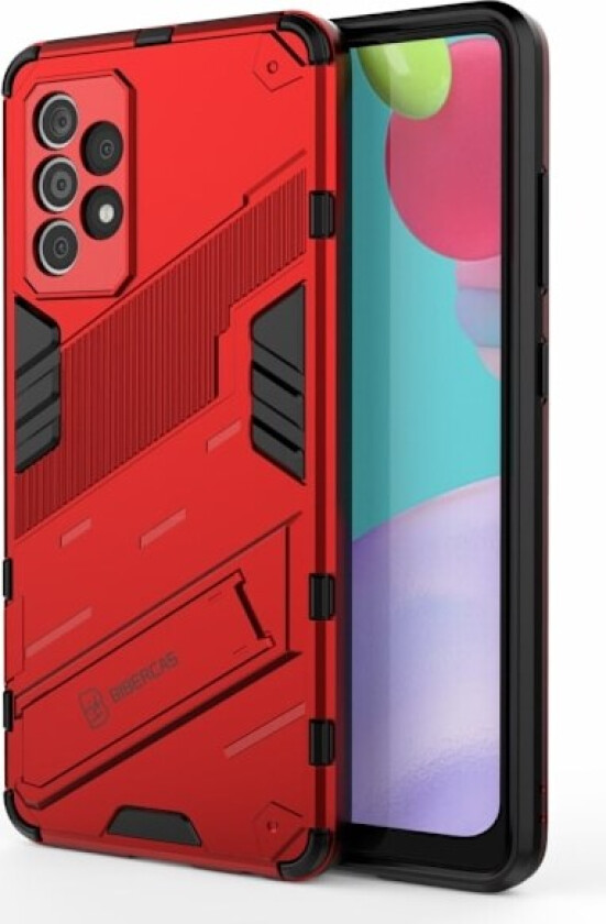 Støtsikkert hybriddeksel for Samsung Galaxy A52 5G / Samsung Galaxy A52s 5G - Rød