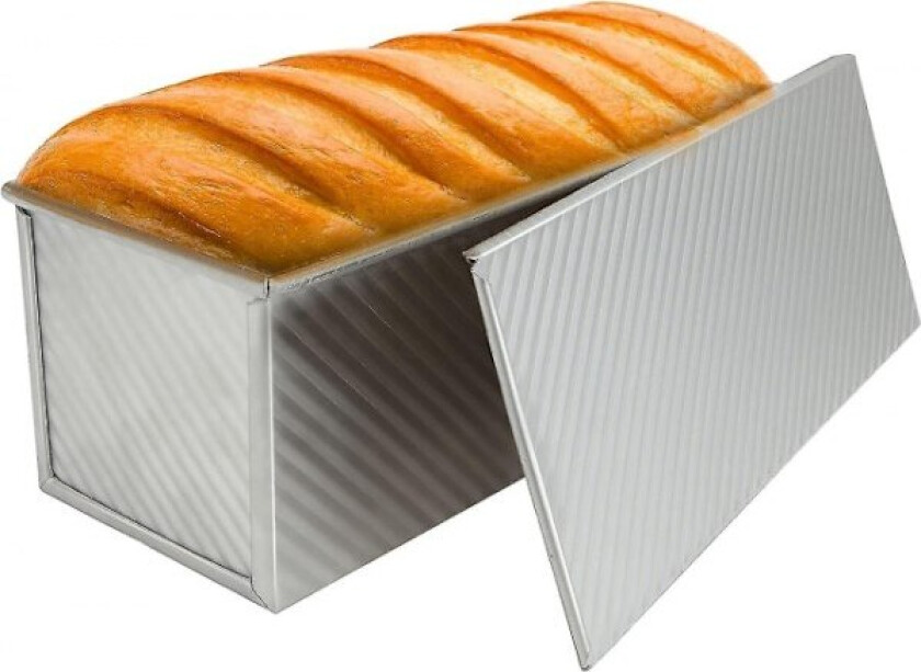 Bilde av Stor Pullman brødform med lokk, 1000g / 2,2lb deig Non Stick Lo