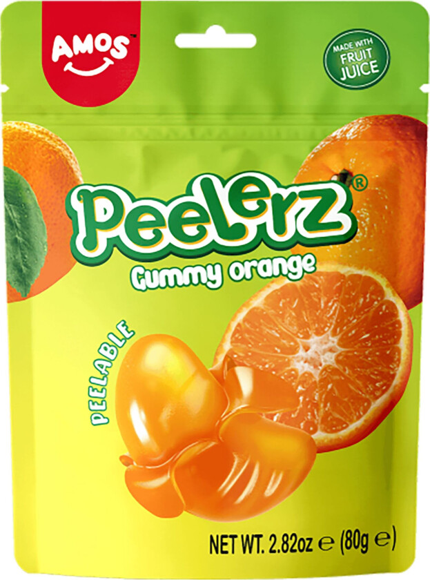 Peelerz Peelable Gummy Orange - 80 gram