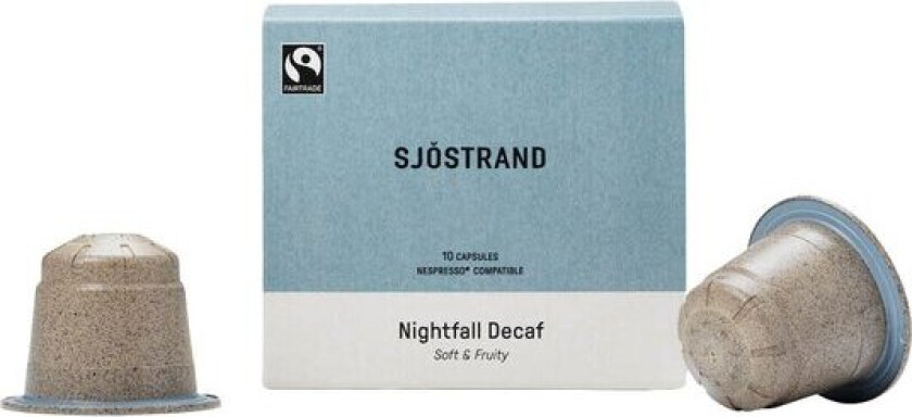 Nightfall Decaf koffeinfrie kaffekapsler 10 stk