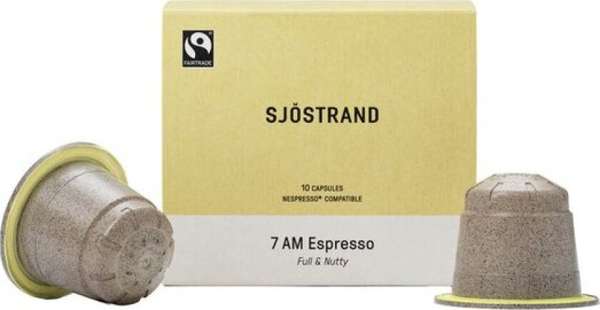 7 AM Espresso kaffekapsler 10 stk